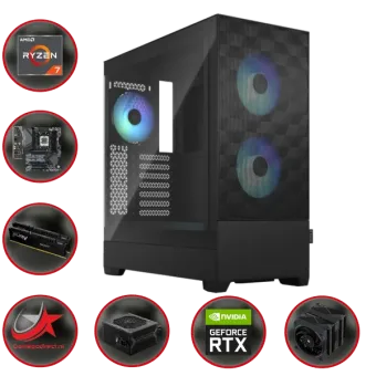 GAME PC POP AMD A8783: AMD Ryzen 7 7700 RTX 4070 SUPER 12GB