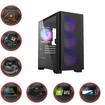 GAME PC AIR 8460 AMD : AMD Ryzen 5 8400F NVIDIA RTX 4060 8GB