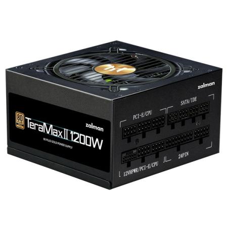 Voeding Zalman ZM1200-TMX2 TeraMax II 80 Plus Gold PSU 1200W ATX 3.0