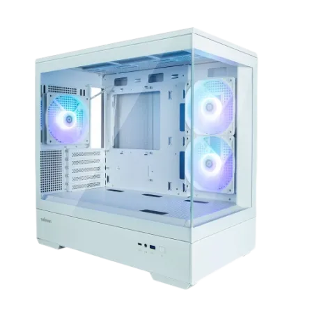 Zalman P30 White - Minitowermodel M-ATX