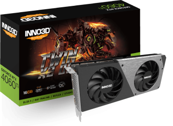 GPU INNO3D GeForce RTX 4060 Ti 16GB TWIN X2