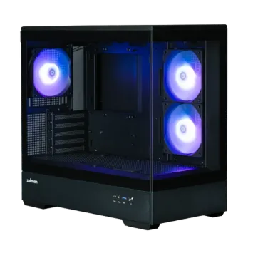 Zalman P30 Black - Minitowermodel M-ATX